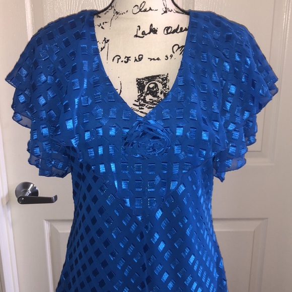 Excellent condition tiered vintage Patra dress - Picture 2 of 10